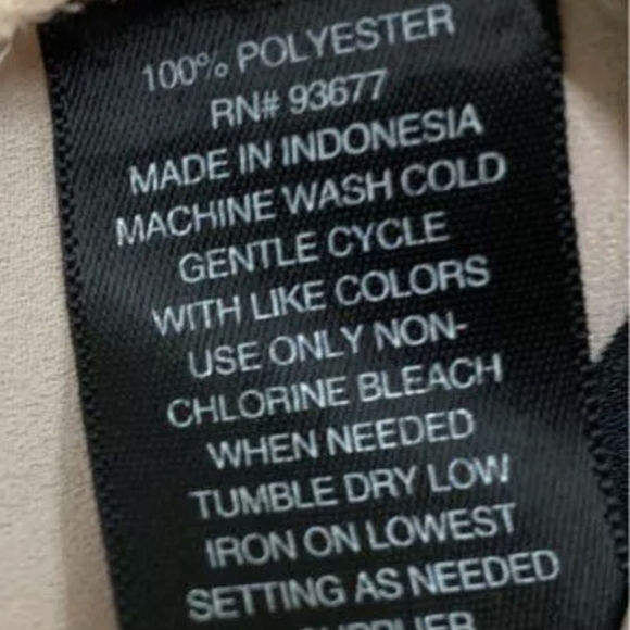 NWT Worthington Petite Rose Smoke Dot Blouse Size PL - Picture 3 of 5